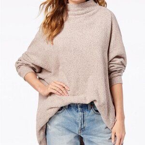 Free People Beach  Mock Women's Turtleneck Sweater